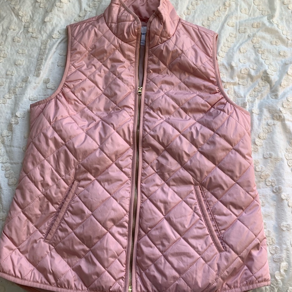 Old navy pink jacket vest